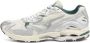 Mizuno Sneakers D1GA2431 07 WAVE RIDER-SNOW WHITE SLATE BISTRO GREEN - Thumbnail 3