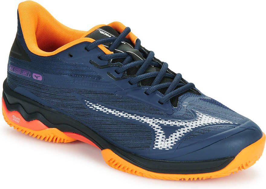 Mizuno Padelschoen Tennisschoen Wave Exceed Light Heren Blauw Oranje - Foto 2