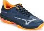 Mizuno Padelschoen Tennisschoen Wave Exceed Light Heren Blauw Oranje - Thumbnail 2