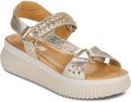 MJUS Sandalen met sleehak PALAU - Goud