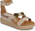 MJUS Sandalen met sleehak TEPI - Wit