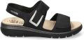 Mobils Sandalen met sleehak LALIA - Zwart
