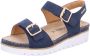 Mephisto TARINA BUCKSOFT MOBILS Volwassenen Sandalen met hakDames Sandalen Blauw - Thumbnail 24