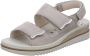 Mephisto DARCIE LIAM MOBILS Volwassenen Platte sandalen Taupe - Thumbnail 2