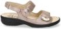 Mephisto Comfortabele leren sandaal Getha Topo Beige Dames - Thumbnail 6