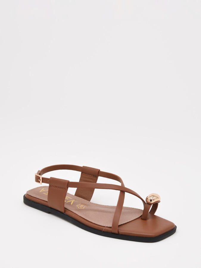 Montevita Platte sandalen 105023