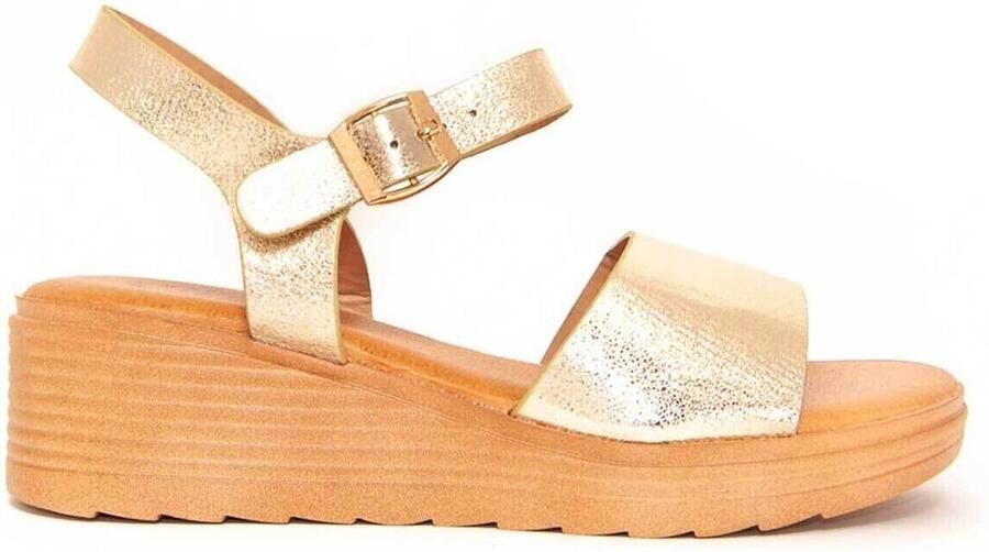 Montevita Sandalen met sleehak 104957