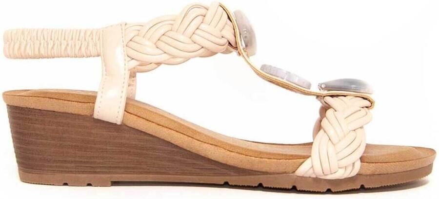 Montevita Sandalen met sleehak 104963