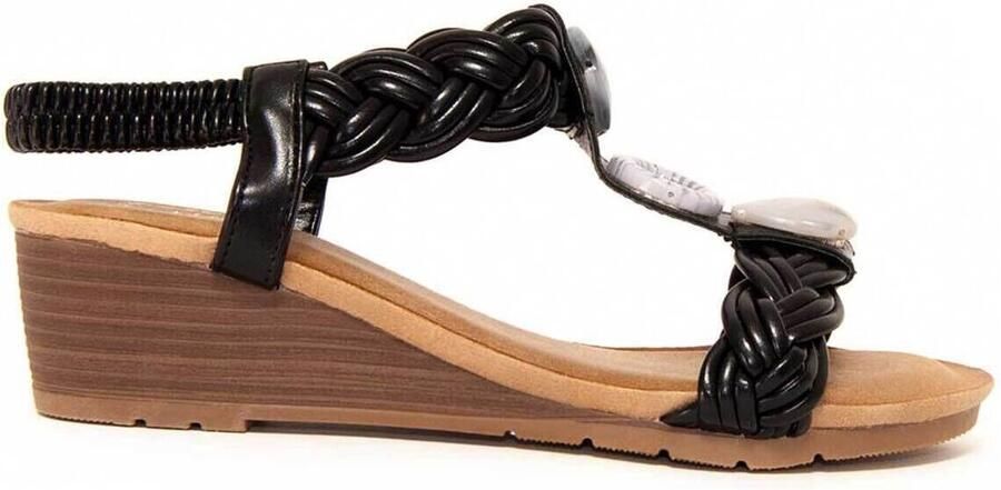 Montevita Sandalen met sleehak 104964