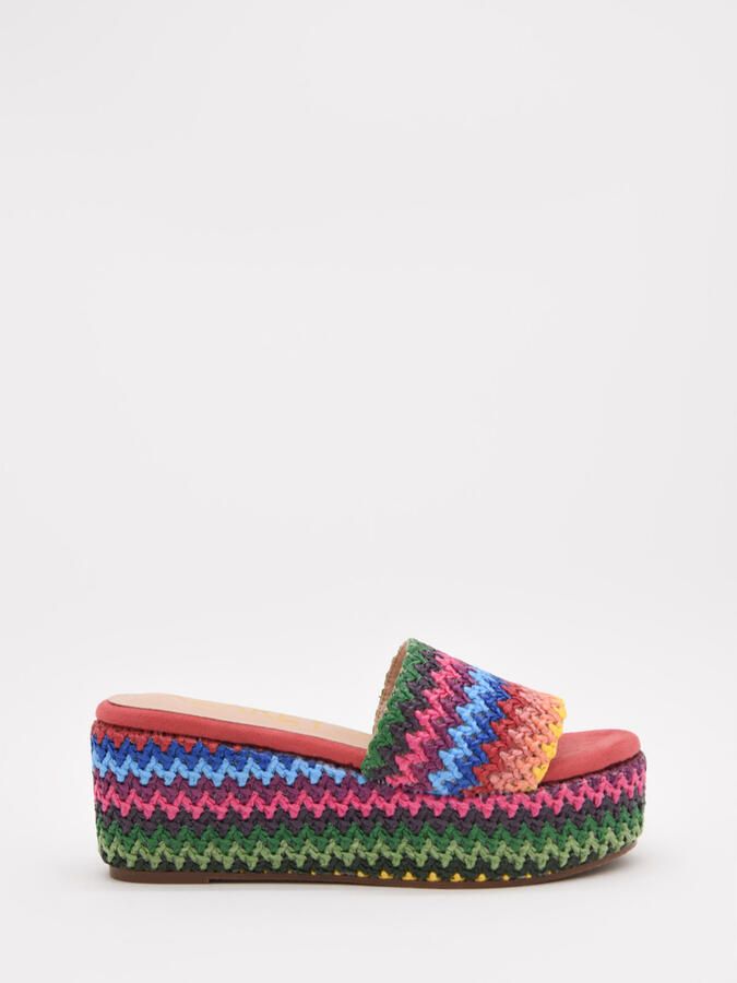 Montevita Sandalen met sleehak 105033