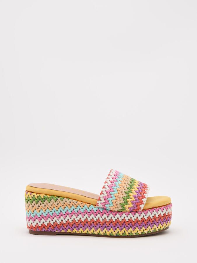 Montevita Sandalen met sleehak 105034