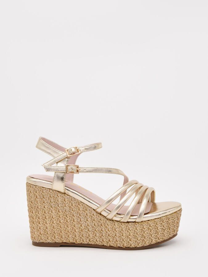 Montevita Sandalen met sleehak 105062