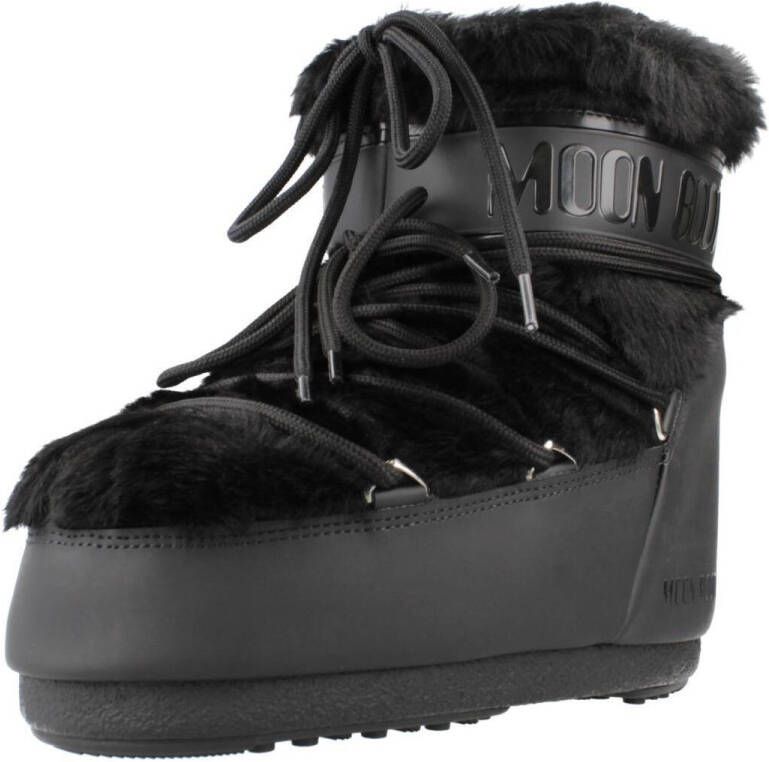 MOON BOOT Snowboots Dames Icon Low Faux Fur Maat: 42 44 Materiaal: Faux Fur Kleur: Zwart - Foto 16
