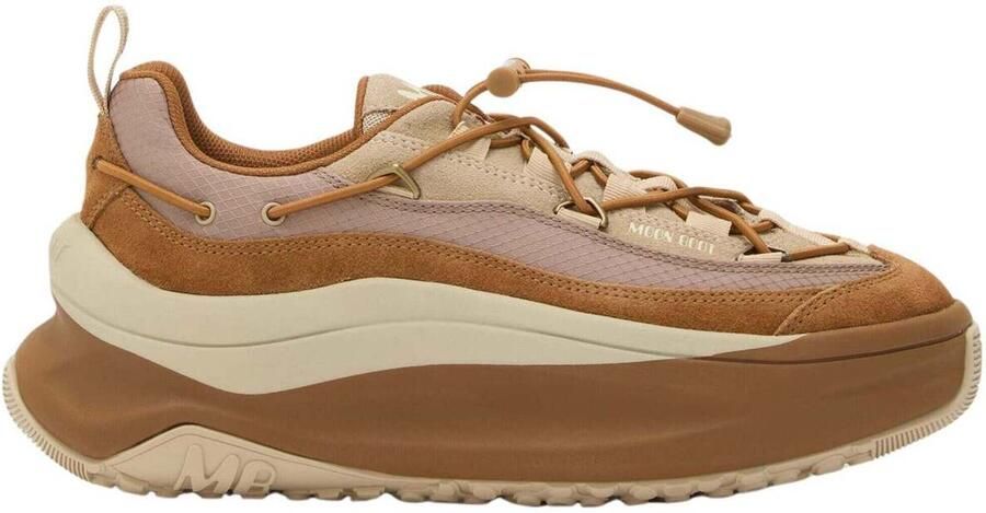 Moon Boot Schoenen Bruin Mb Moon247 Xlace Sneakers Bruin 80d2490090 - Foto 3