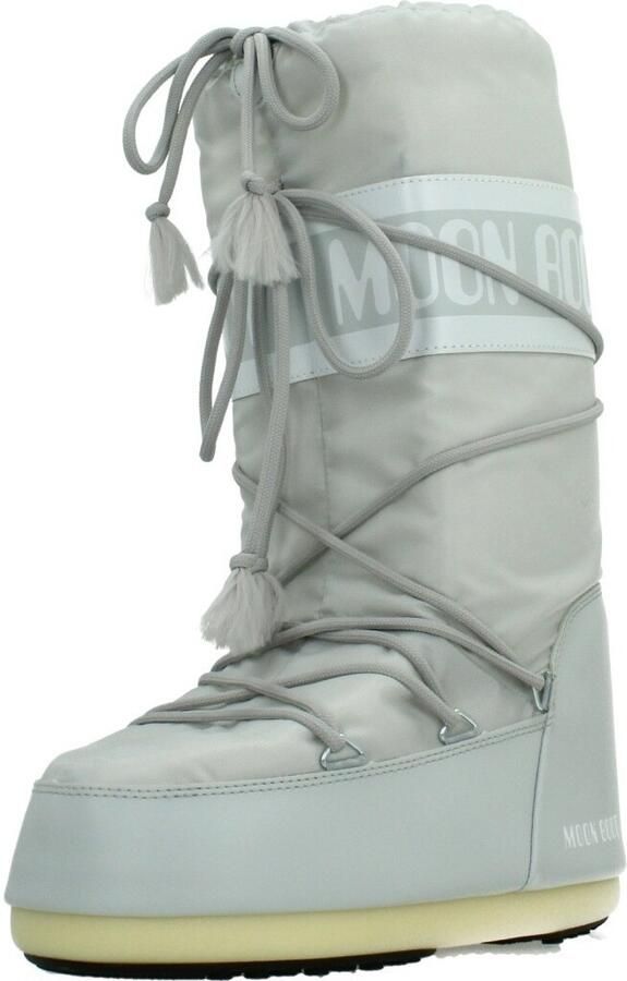 Moon Boot Laarzen Lichtgrijs Mb Icon Nylon Boots Lichtgrijs 80d1400440 - Foto 8