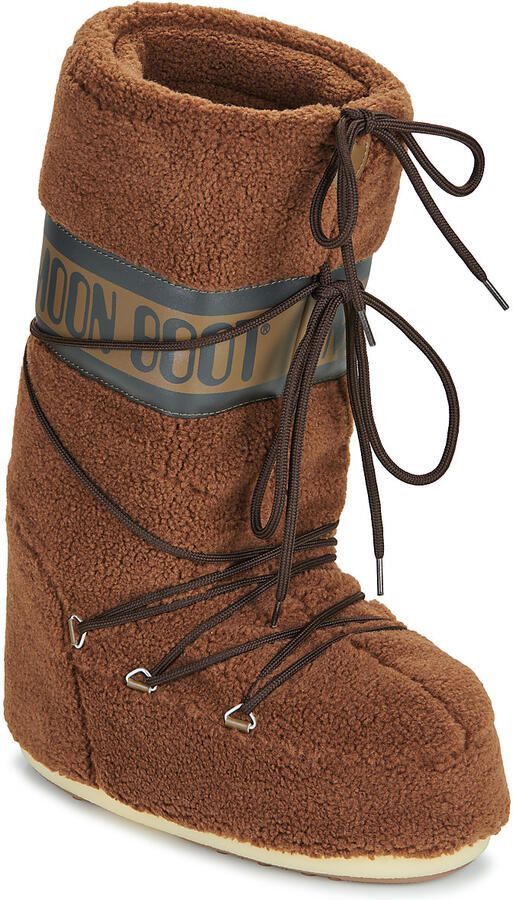 Moon Boot Laarzen Bruin Mb Icon Fleece Boots Bruin 80d1403080 - Foto 13