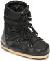 Moon boot Zwarte PVC Lage Laarzen Lichtgewicht Instapmodel Ronde Neus Black Dames - Thumbnail 3