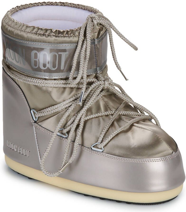 MOON BOOT Snowboots Dames Icon Low Glance Maat: 42 44 Materiaal: Textiel Kleur: Taupe - Foto 19