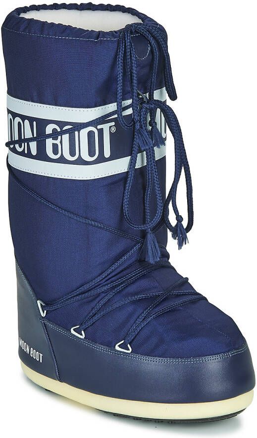 Moon boot Blauwe Lifestyle Icon Nylon Laars Blue Dames - Foto 3