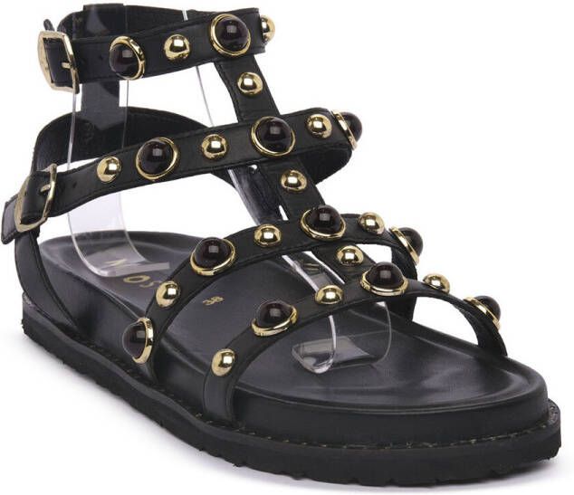 Mosaic Platte sandalen NERO F110