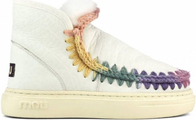 Mou Enkellaarzen ESKIMO SNEAKER BOLD RAINBOW ST