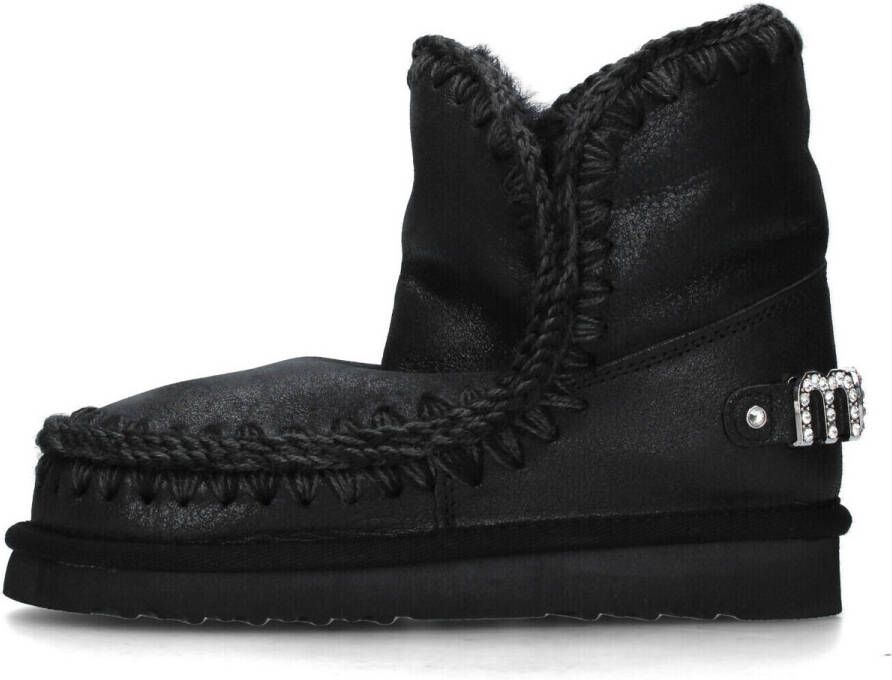 Mou Zwarte Eskimo-laarzen met steendecoraties Black Dames - Foto 13