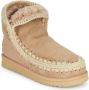MOU Vachtlaarzen Dames Eskimo 18 Glitter Logo Maat: 40 Materiaal: Suède Kleur: Beige - Thumbnail 4
