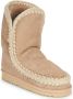 MOU Vachtlaarzen Dames Eskimo 18 Glitter Logo Maat: 39 Materiaal: Suède Kleur: Beige - Thumbnail 4