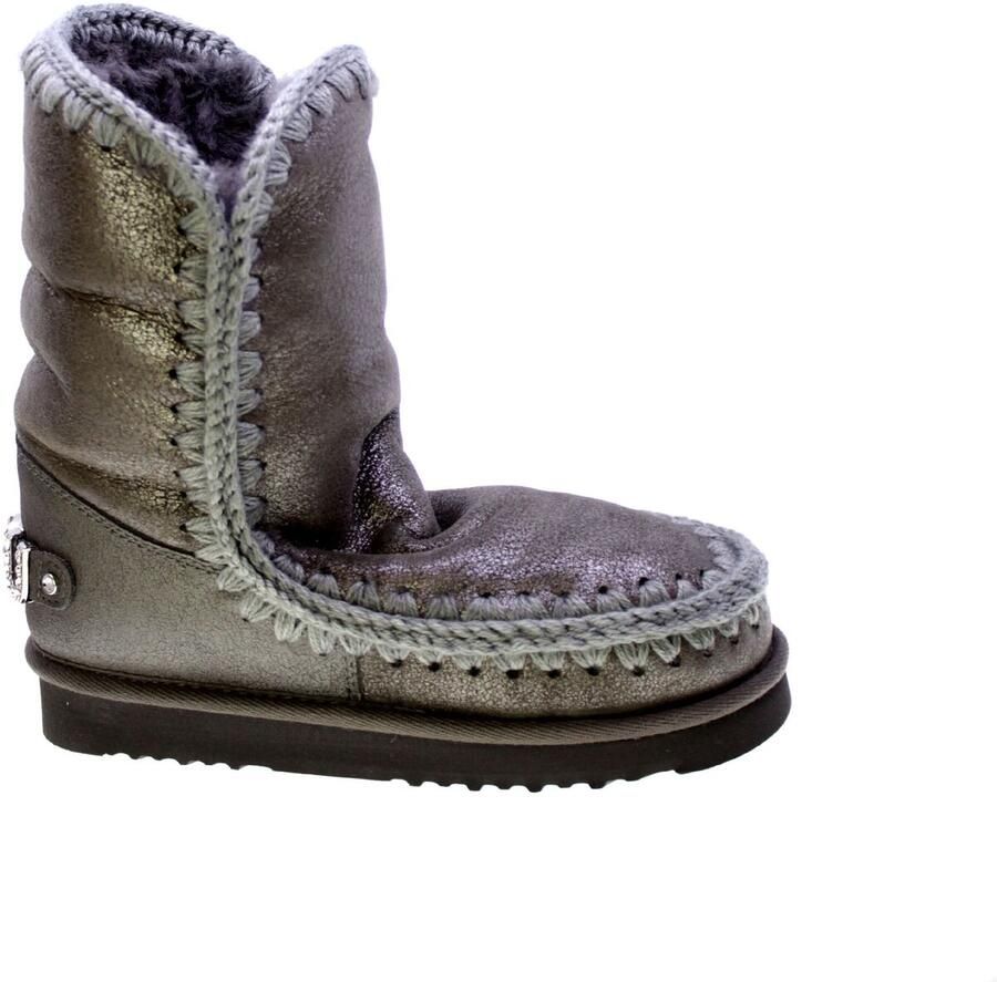 Mou Enkellaarzen ESKIMO 24 RHINESTONES LOGO - Foto 7