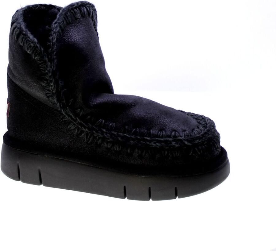 MOU Vachtlaarzen Dames Eskimo 18 Bounce Maat: 38 Materiaal: Suède Kleur: Zwart - Foto 10