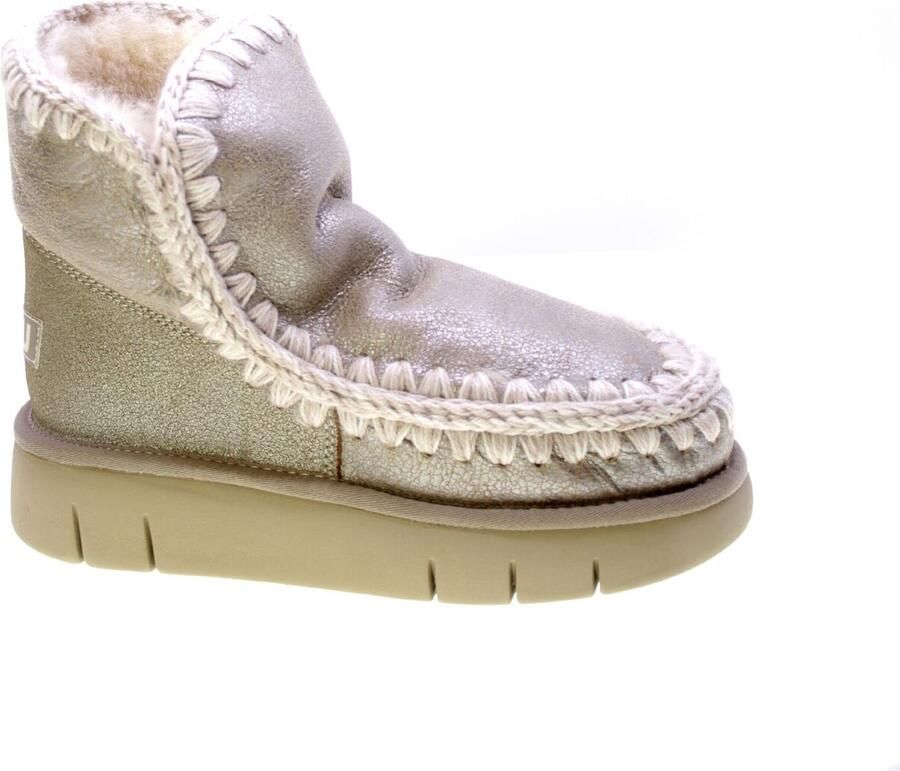 MOU Vachtlaarzen Dames Eskimo 18 Bounce Maat: 39 Materiaal: Suède Kleur: Zilver - Foto 19
