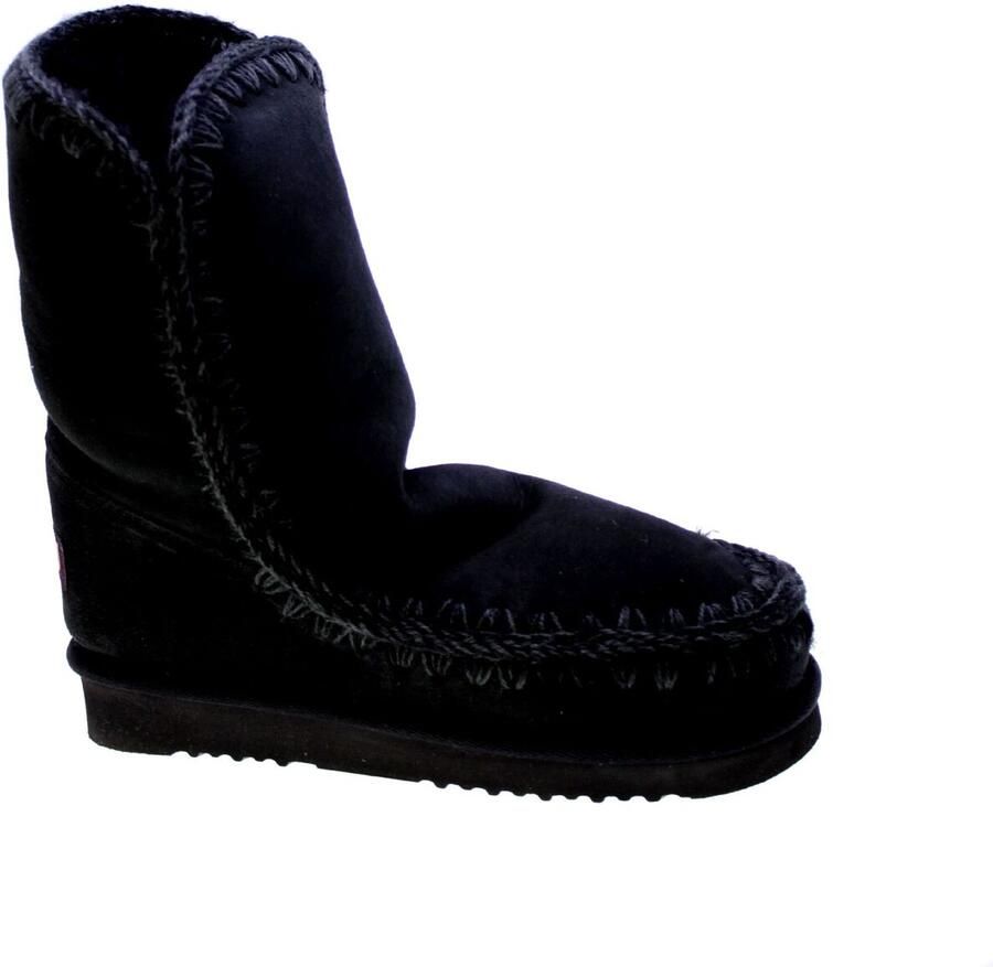 MOU Vachtlaarzen Dames Eskimo 18 Glitter Logo Maat: 36 Materiaal: Suède Kleur: Zwart - Foto 19