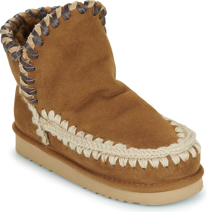Mou Laarzen ESKIMO 18 LEATHER OVERSTITCHING