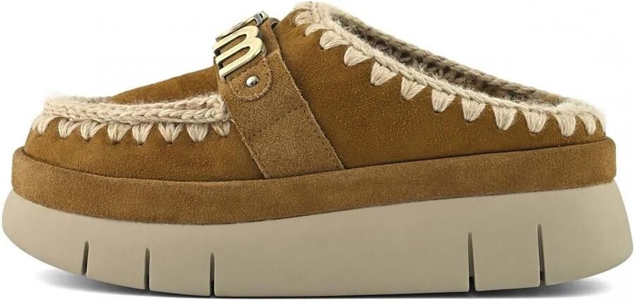 MOU Elegante Schoenen Bounce Welt Clog Suede Streetwear Vrouwen - Foto 2