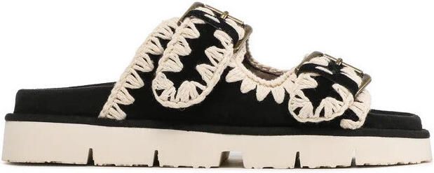 MOU Zwart New Bio Slippers Zwart Mu.sw461005a - Foto 3