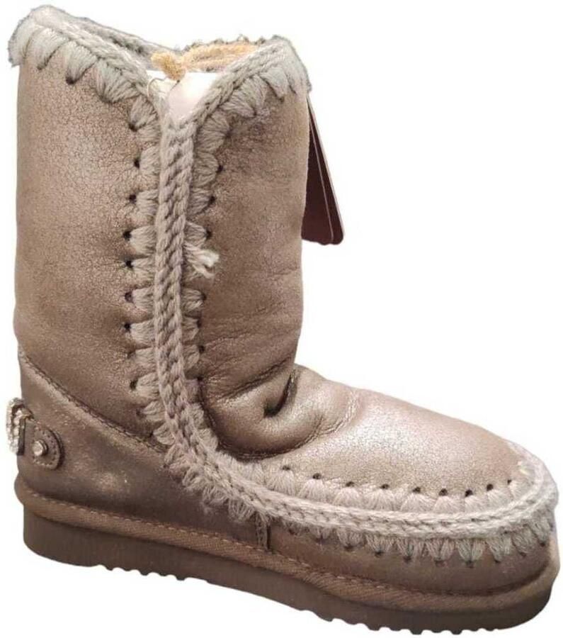 Mou Enkellaarzen ESKIMO 24 RHINESTONES LOGO - Foto 6