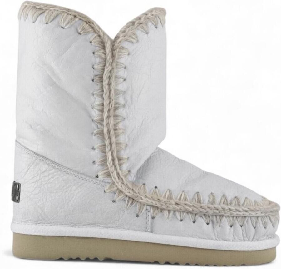 Mou Witte Enkellaarzen Aw23 White Dames - Foto 2