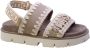 MOU Sandalen Dames New Bio Sandal Maat: 37 Materiaal: Suède Kleur: Beige - Thumbnail 4