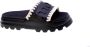 Mou Zwarte Wrap Sandalen met Crèmekleurige Stiksels Black Dames - Thumbnail 2