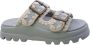 Mou Eva Slide Two-Buckle Sandal - Thumbnail 2