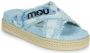 MOU Dames Criss-Cross Rope Sandal - Thumbnail 2