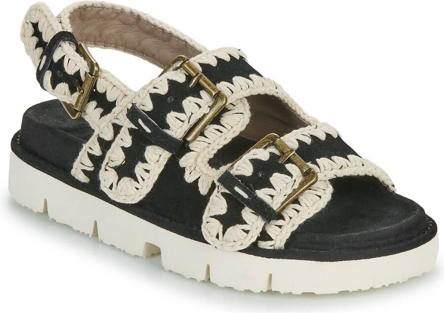 Mou Sandals MU Sw461003A Zwart Dames