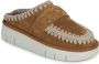 MOU Instappers Dames Bounce Clog Maat: 38 Materiaal: Suède Kleur: Cognac - Thumbnail 2