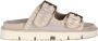 MOU Slippers Dames New Bio Maat: 39 Materiaal: Suède Kleur: Beige - Thumbnail 3