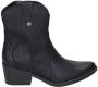 Mtng Western Style Cowboy Boots Black Dames - Thumbnail 3