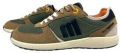 MTNG Lage Sneakers Zapato caballero MUSTANG 85003 respetuoso kaki - Groen