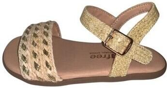 MTNG Platte sandalen 49349 RAFFIA BRAID Champán