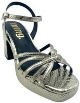 MTNG Sandalen met hakken Ceremonia señora MUSTANG 56646 oro