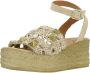 Mtng Studded Sleehakken Beige Dames - Thumbnail 3