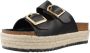Mtng Gesp Sandaal Sliders Black Dames - Thumbnail 3